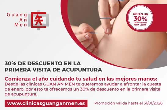 30% de descuento en tu 1ª visita para tratar los problemas digestivos | Clínicas Guang An Men | Clínicas de Acupuntura