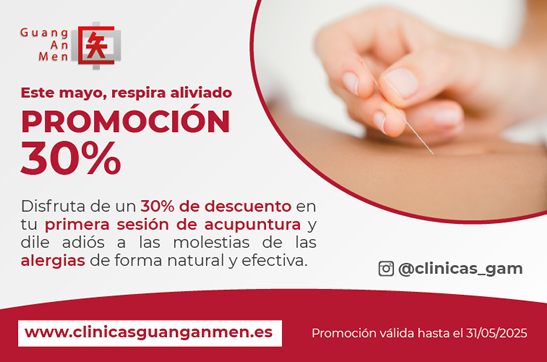 Te ofrecemos un 30% de descuento en tu primera visita de tratamiento. | Clínicas Guang An Men | Clínicas de Acupuntura